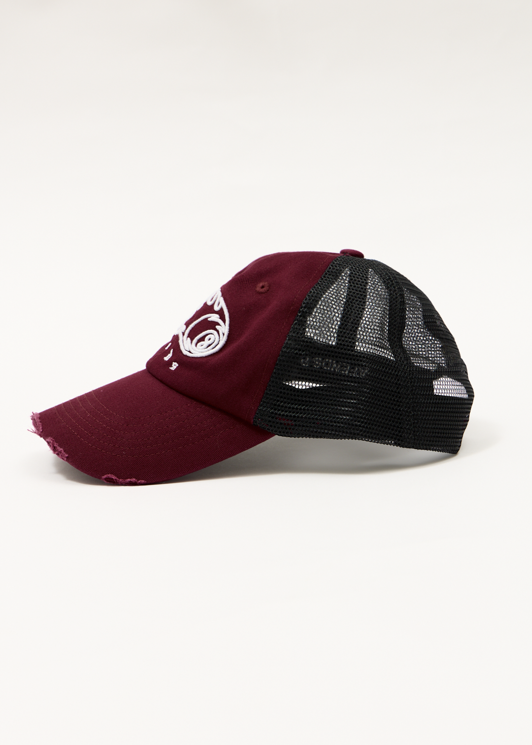 AFENDS Mens Off Balance - Six Panel Mesh Cap - Port