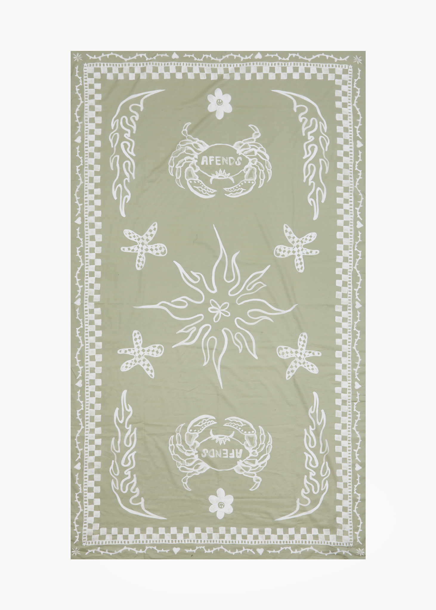 AFENDS Womens Calda - Sarong - Olive