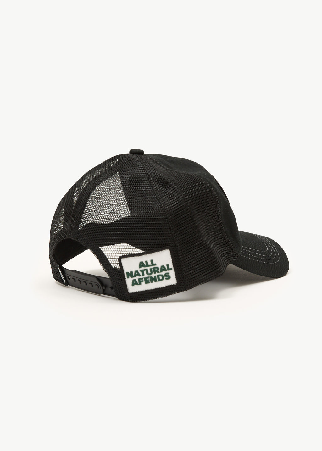 AFENDS Mens Genuine Sentiment - Trucker Cap - Black