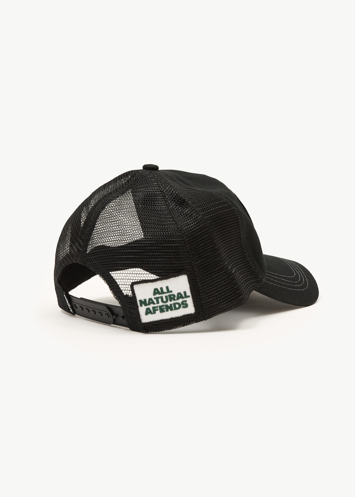 AFENDS Mens Genuine Sentiment - Trucker Cap - Black