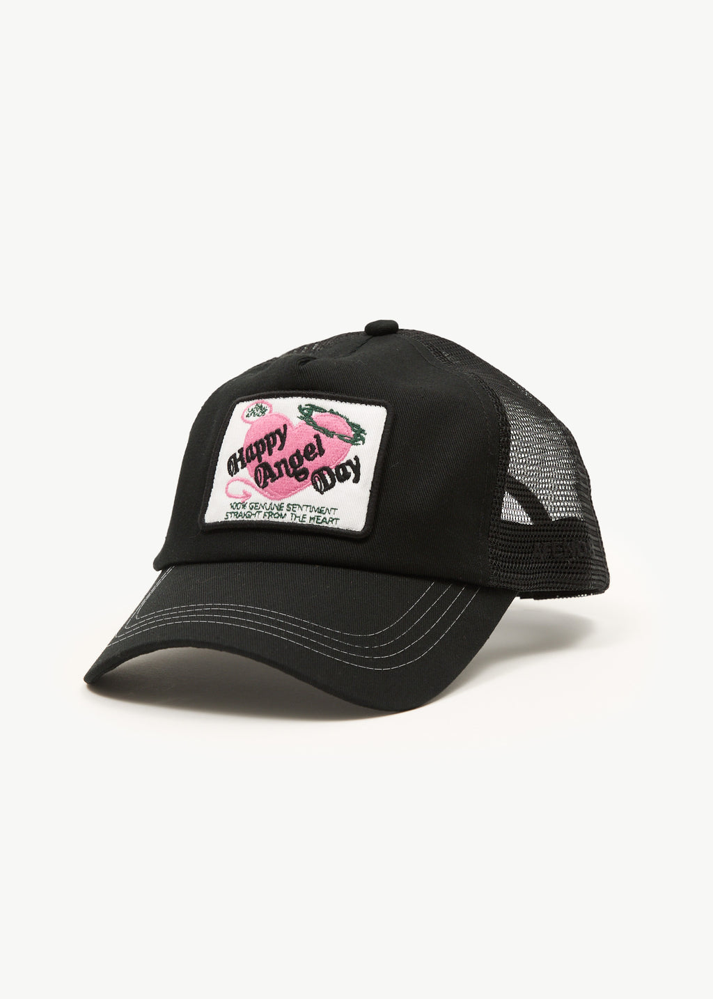 AFENDS Mens Genuine Sentiment - Trucker Cap - Black