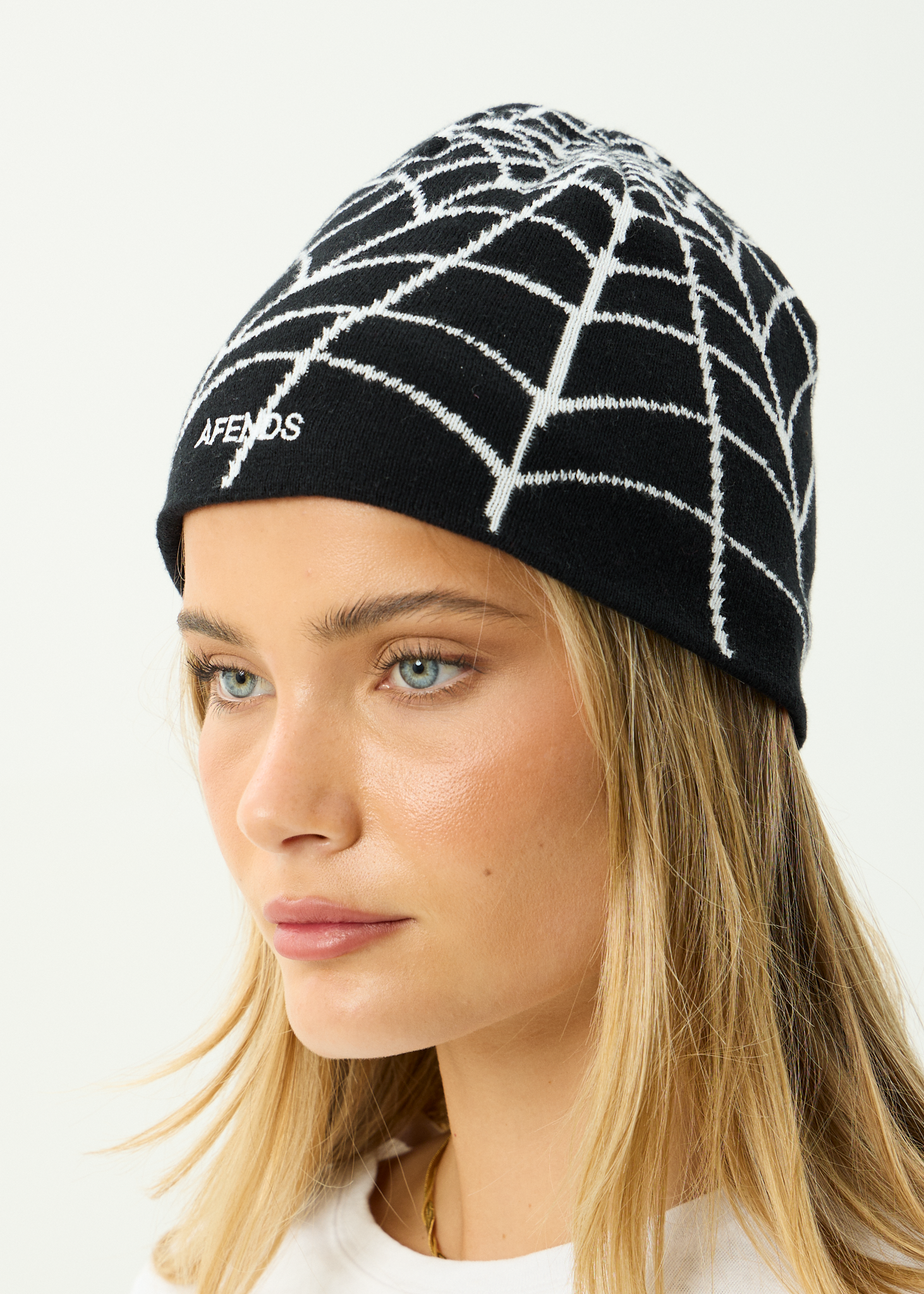 AFENDS Mens Supply - Recycled Beanie - Black