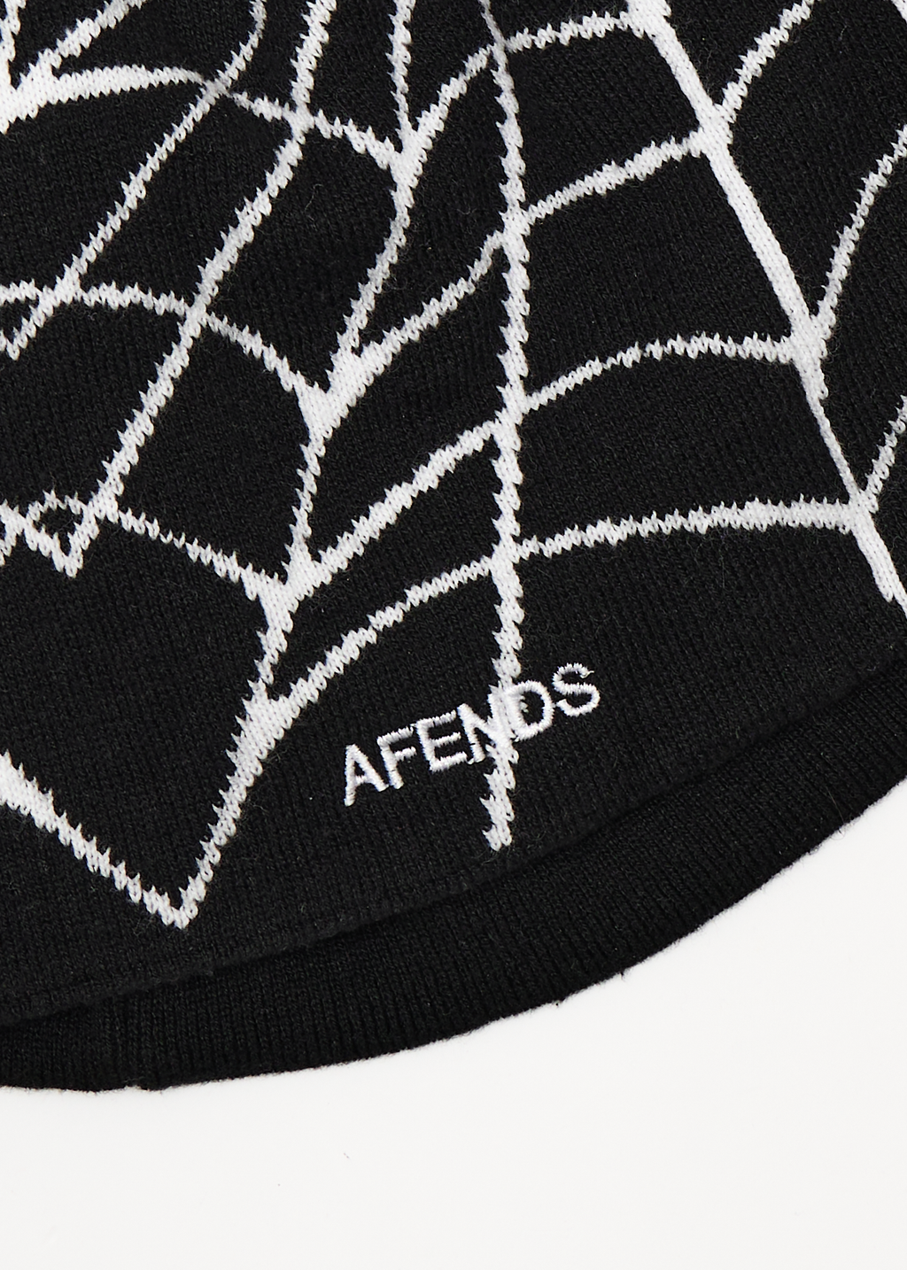 AFENDS Mens Supply - Recycled Beanie - Black