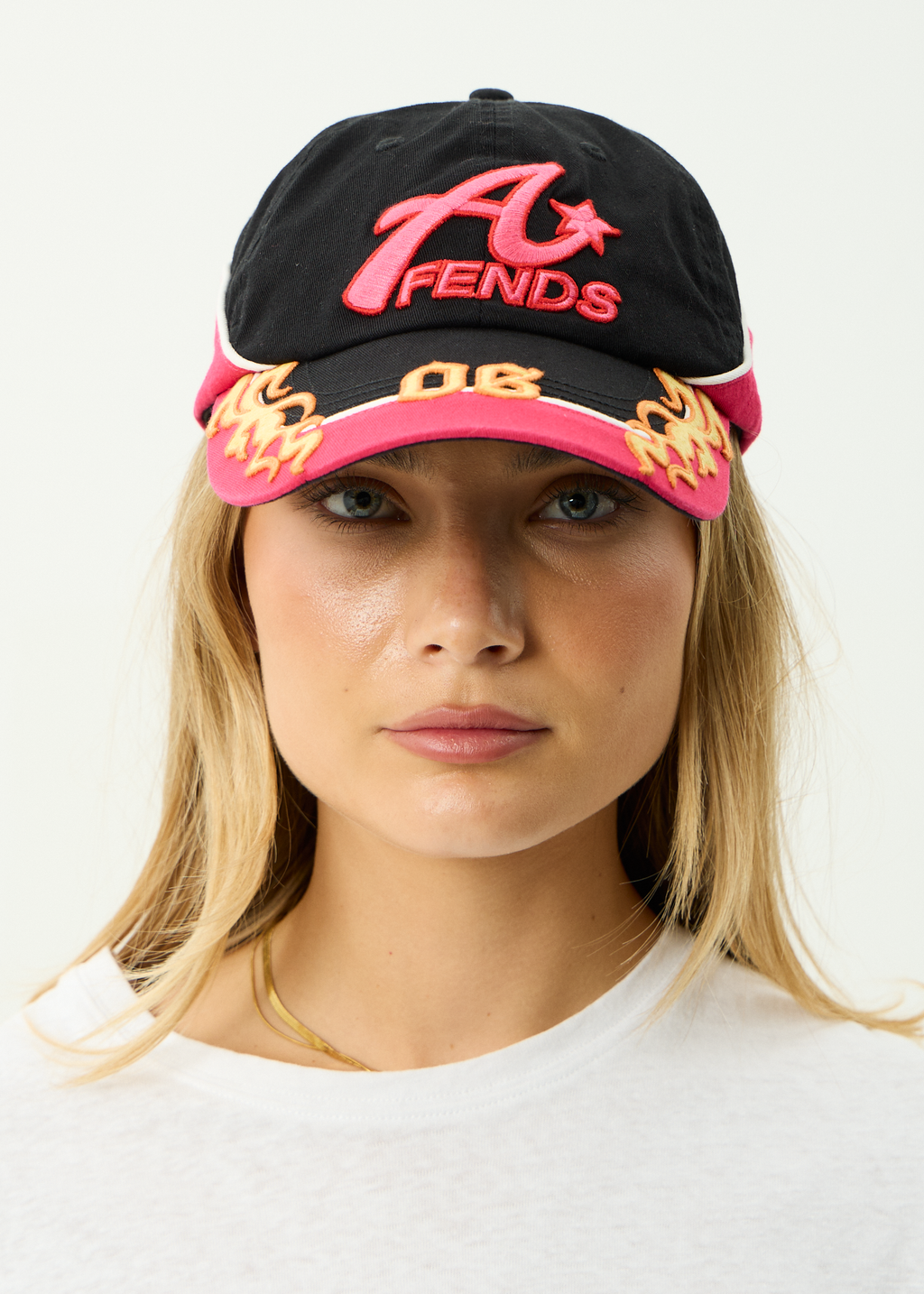 AFENDS Womens Derby - Recycled Panelled Cap - Black
