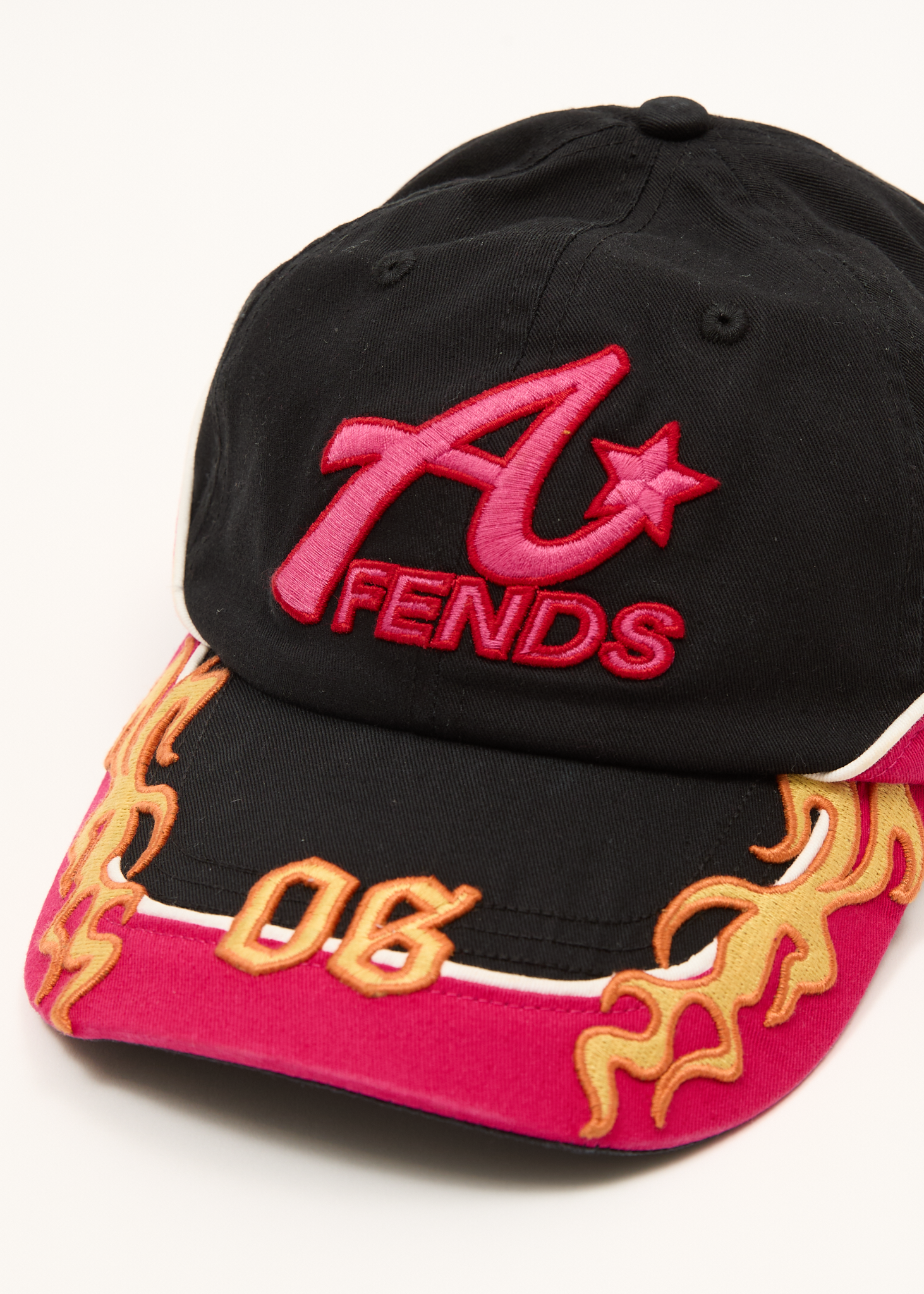 AFENDS Womens Derby - Recycled Panelled Cap - Black