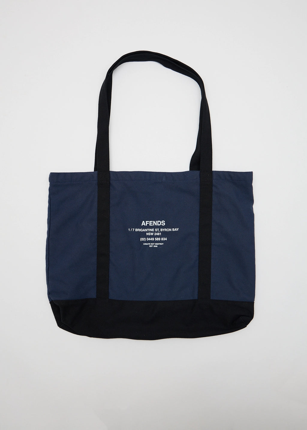 AFENDS Mens Hq - Tote Bag - Navy