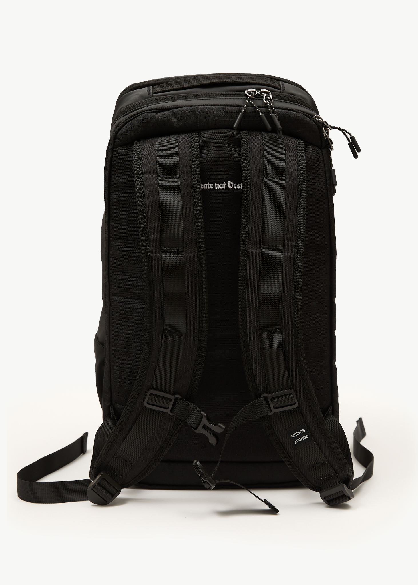 AFENDS Mens Weekender - Backpack - Black