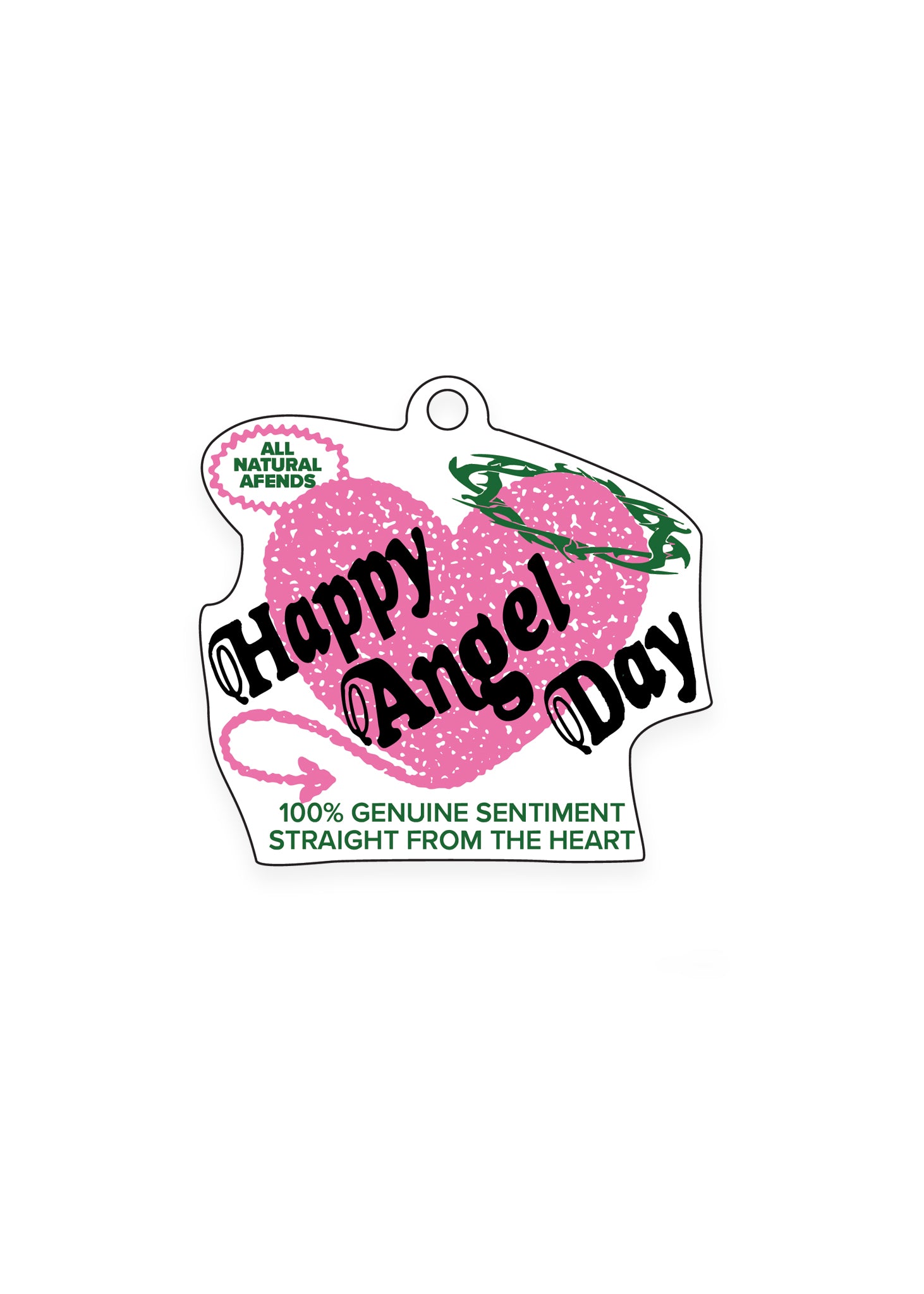 AFENDS Mens Genuine Sentiment - Air Freshener - White