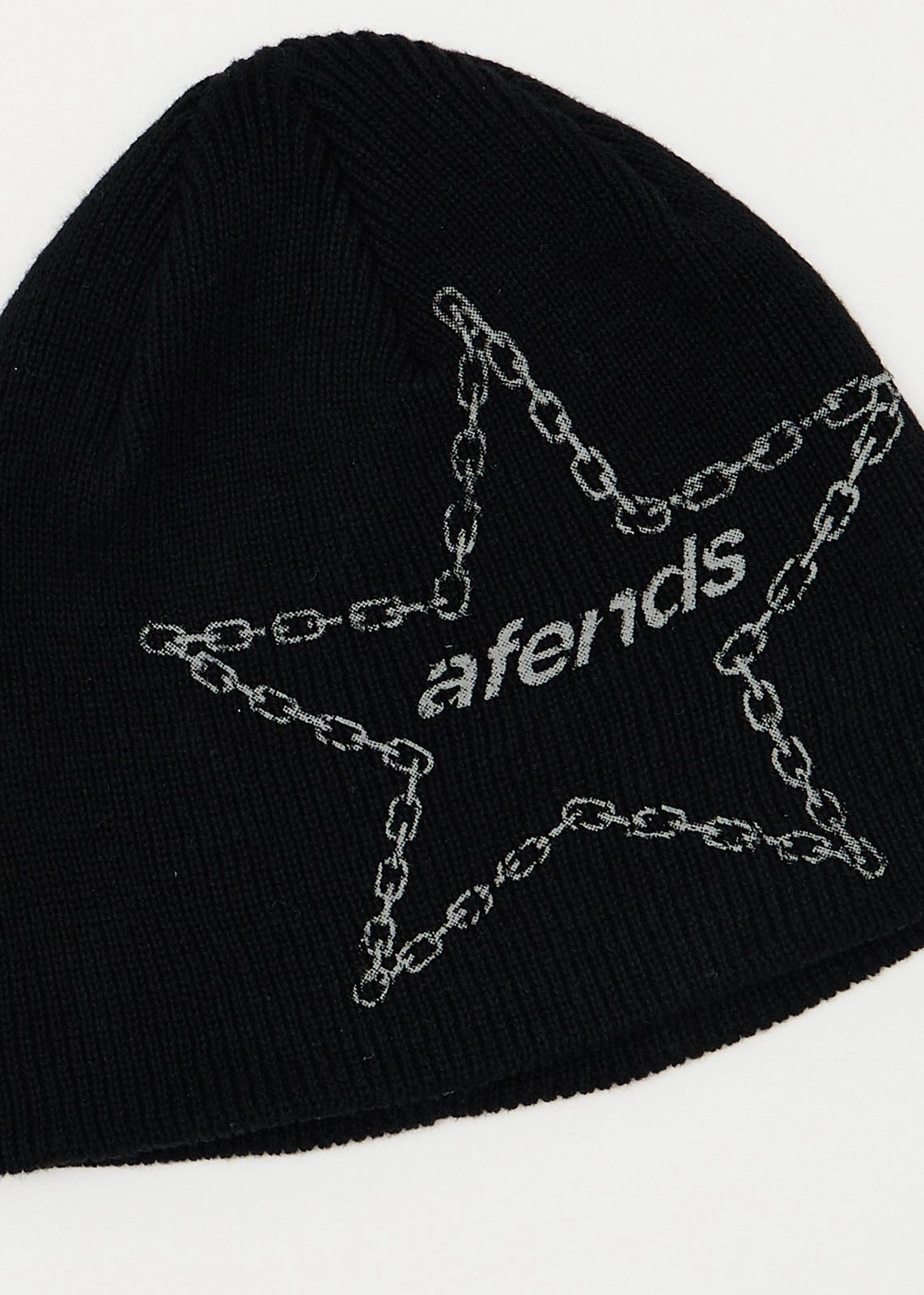 AFENDS Mens Chains - Beanie - Black