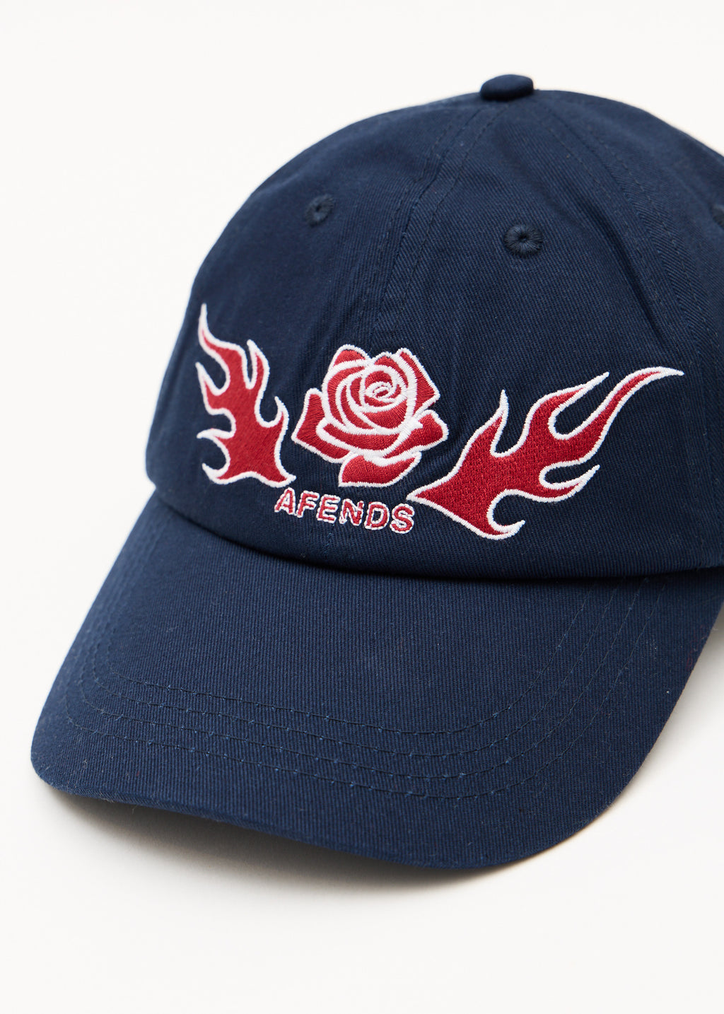 AFENDS Womens Desert Rose - Panelled Cap - Navy