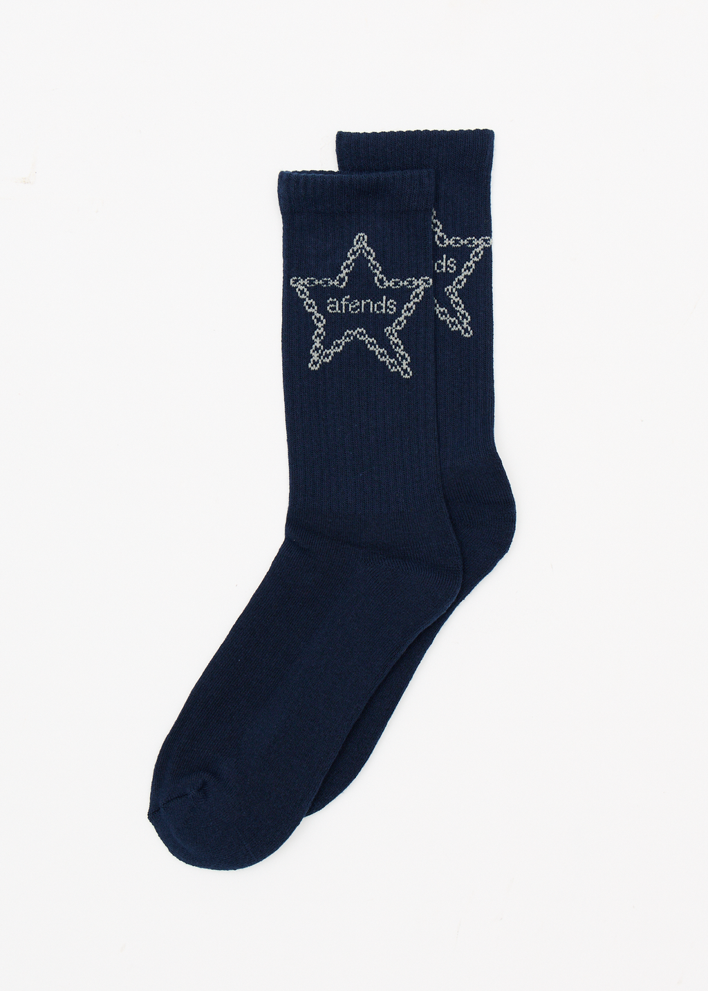 AFENDS Mens Chain Treble - Socks Two Pack - Multi