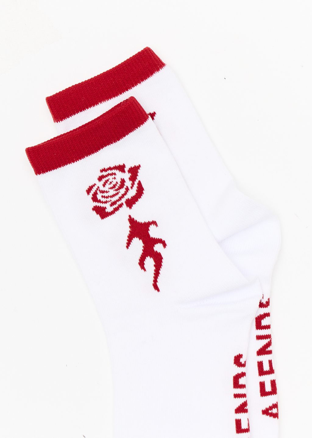AFENDS Womens Desert Rose - Two Pack Socks - White / Navy