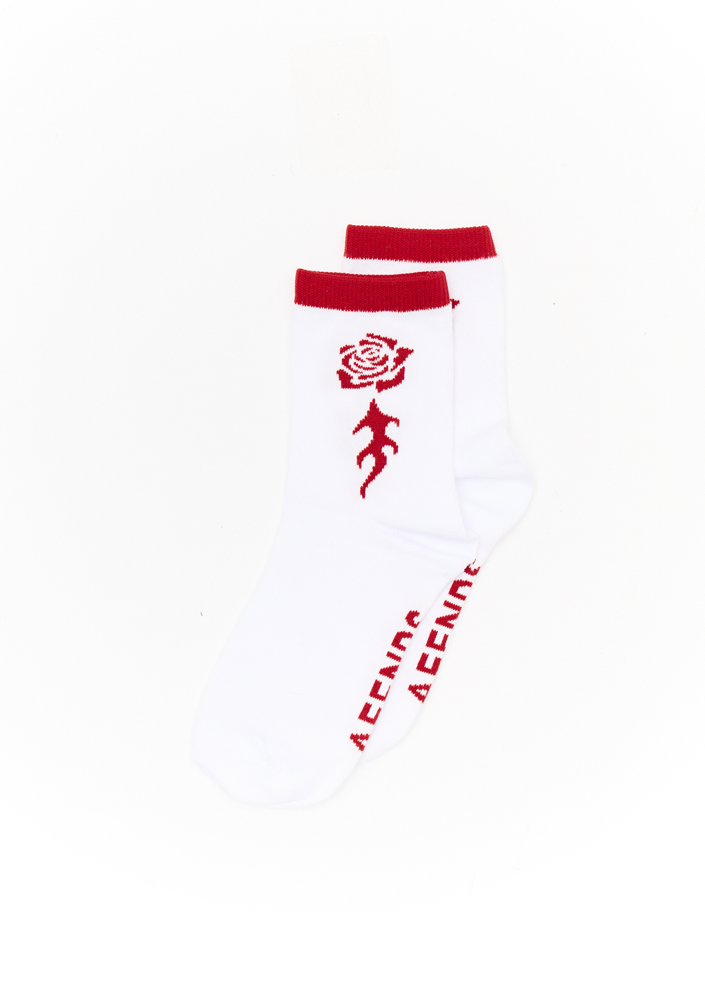 AFENDS Womens Desert Rose - Two Pack Socks - White / Navy