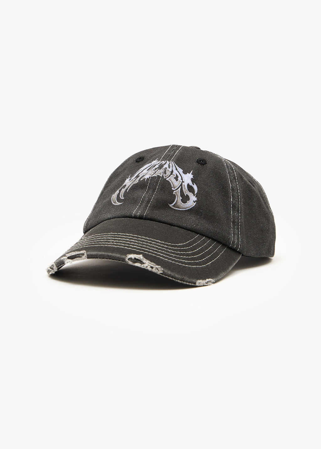 AFENDS Unisex Scorpius - Six Panel Cap - Stone Black