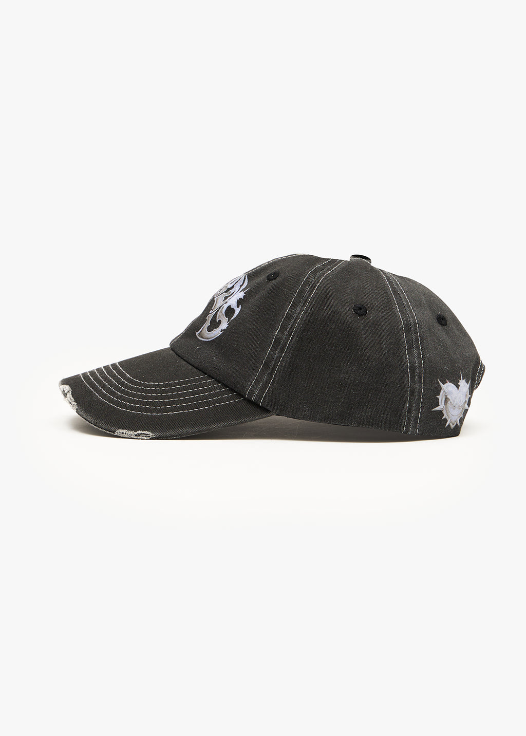AFENDS Unisex Scorpius - Six Panel Cap - Stone Black