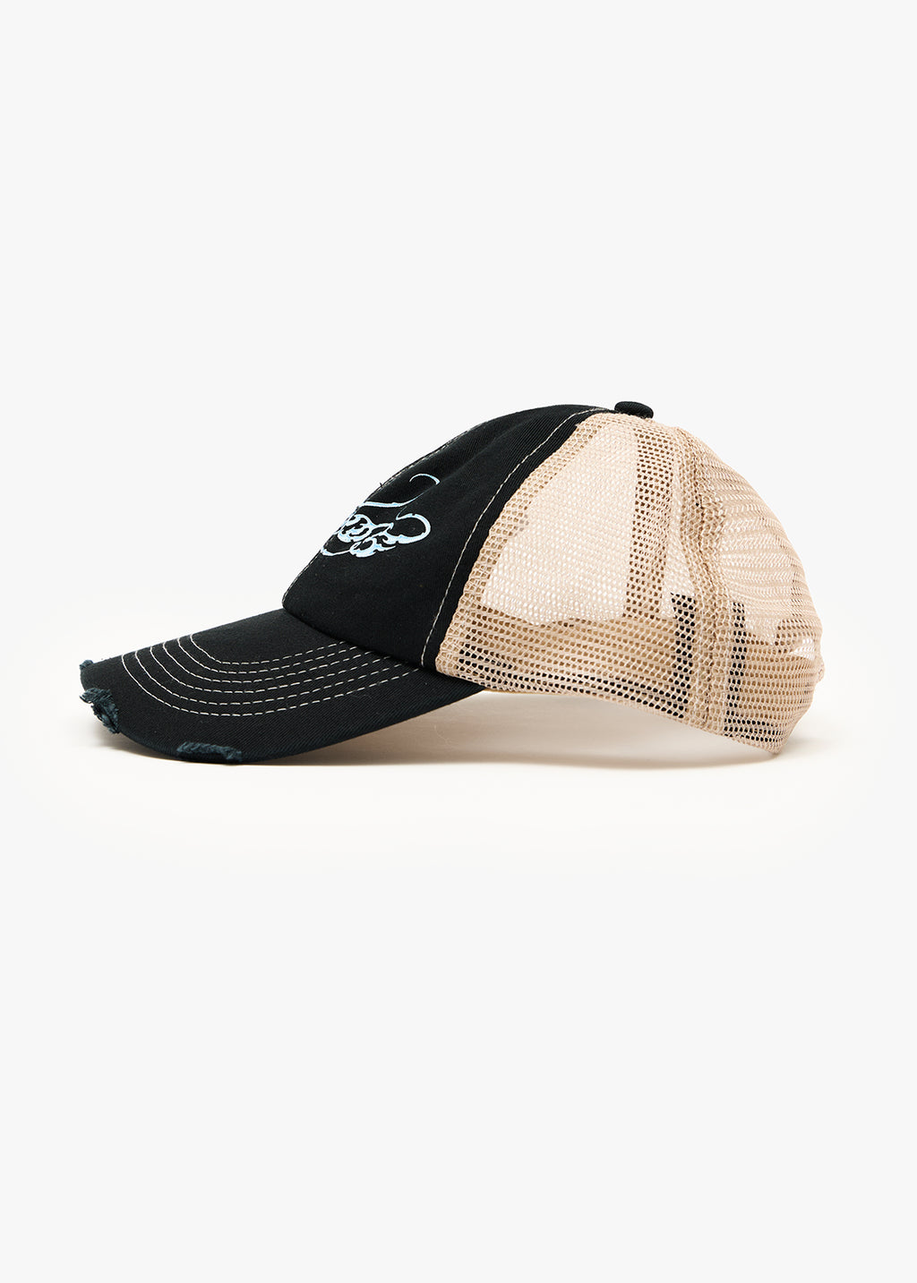 AFENDS Unisex Razor - Six Panel Mesh Cap - Black