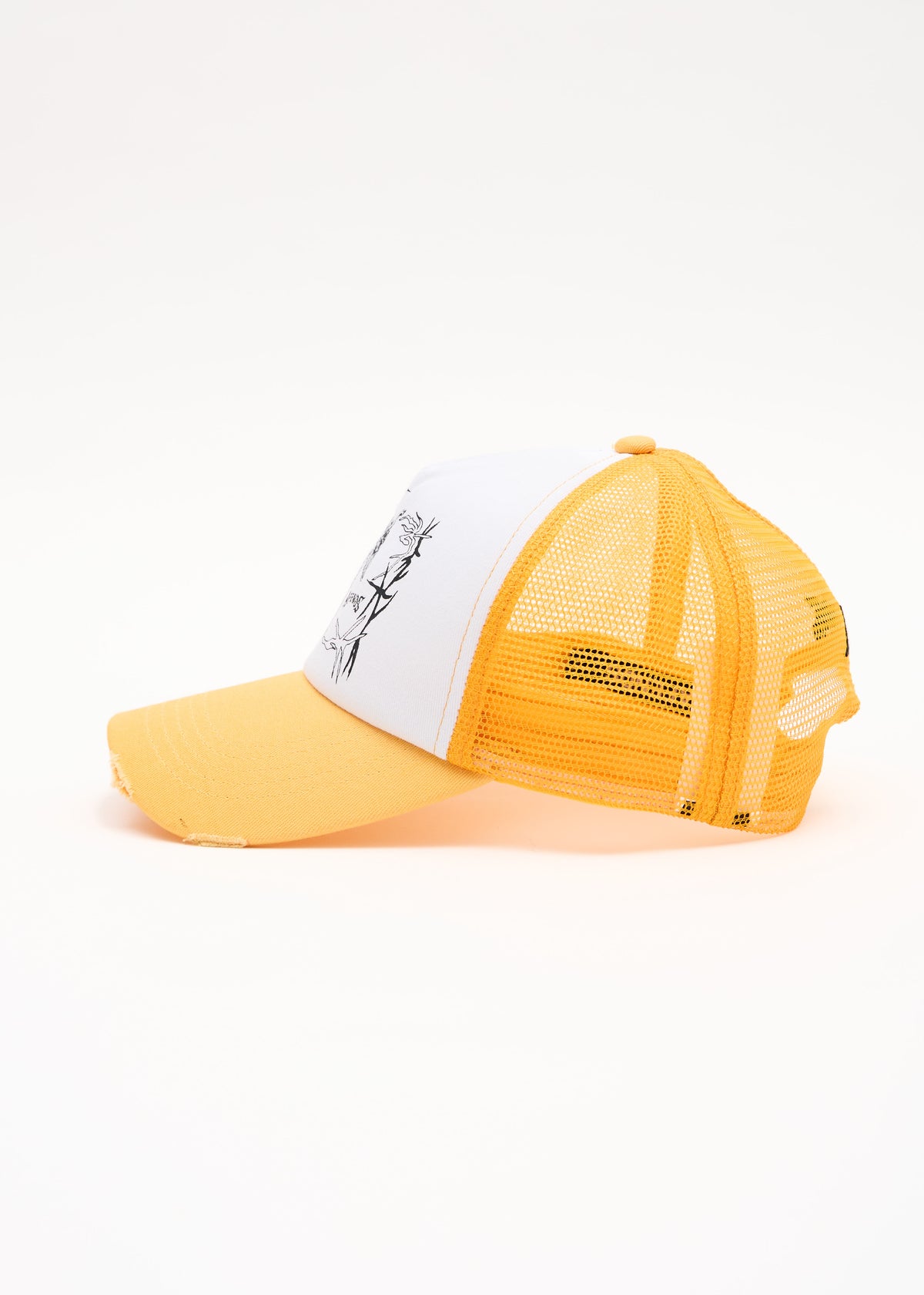 AFENDS Goddess - Trucker Mesh Cap - Mango