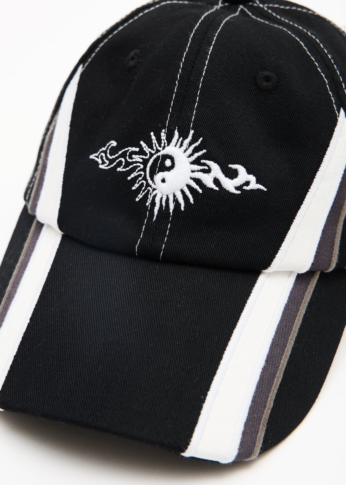 AFENDS Yang - Six Panel Cap - Black
