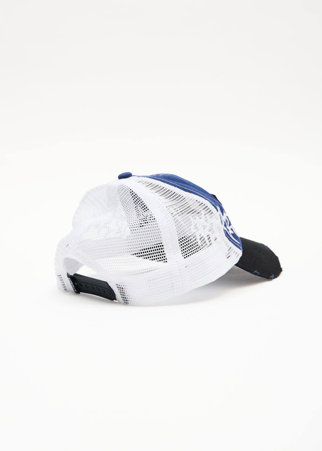 AFENDS Constellation - Six Panel Mesh Cap - Washed Slate Blue