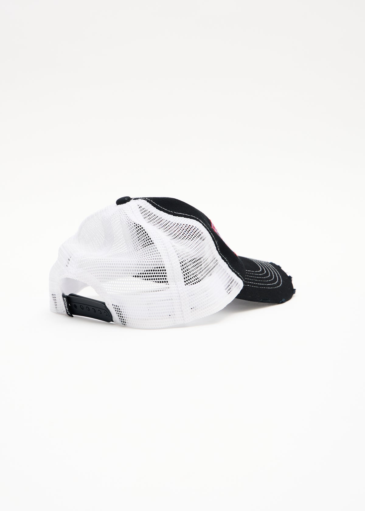 AFENDS Mot - Six Panel Mesh Cap - Stone Black