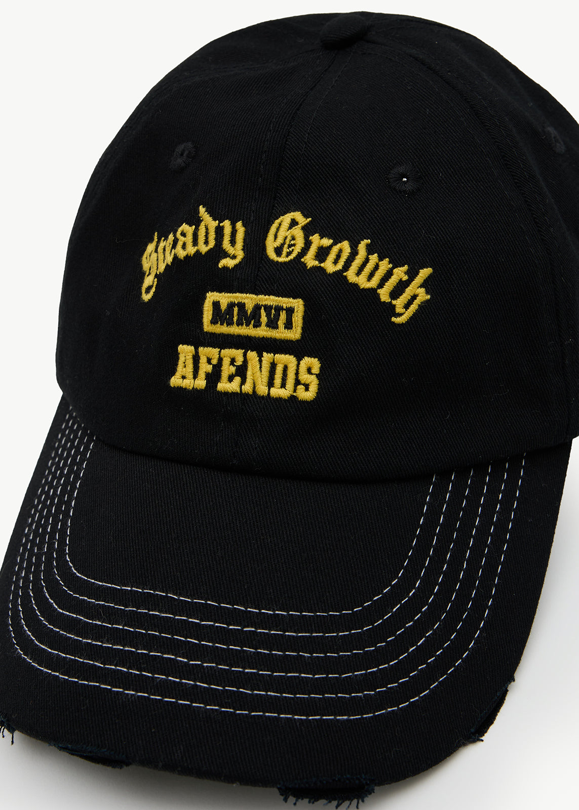 AFENDS Growth - Six Panel Cap - Black
