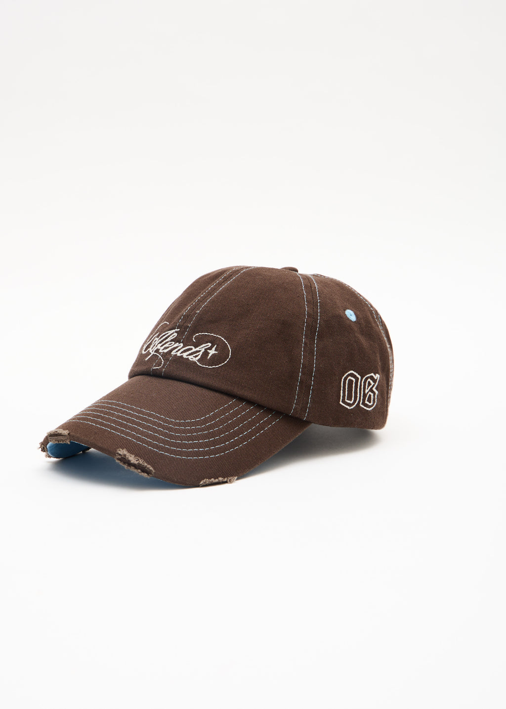 AFENDS Angie - Panelled Cap - Coffee