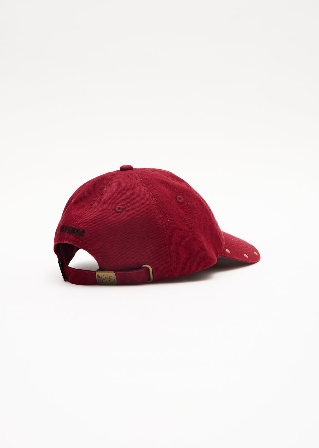 AFENDS Hard Luck - Panelled Cap - Burnt Red