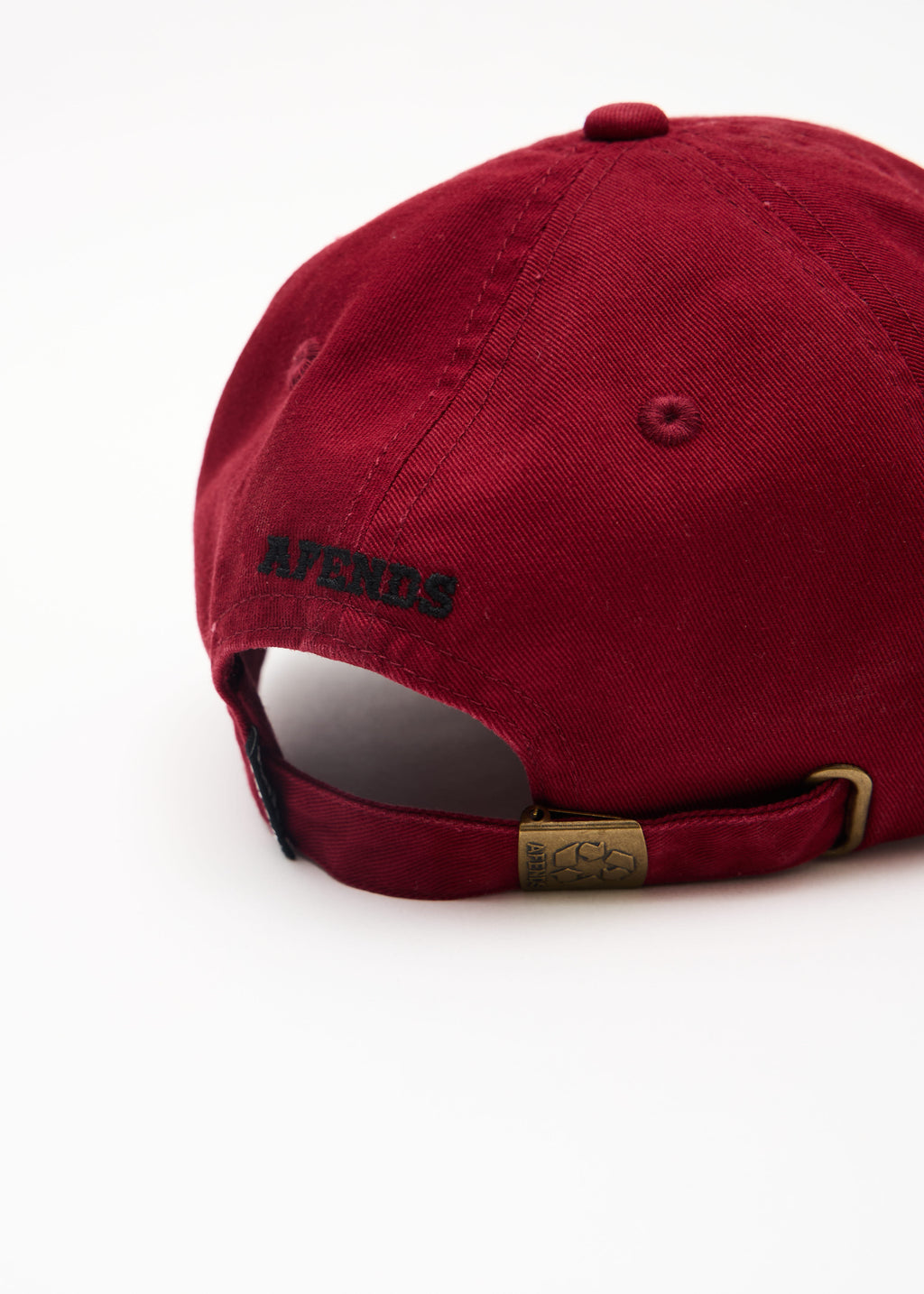 AFENDS Hard Luck - Panelled Cap - Burnt Red
