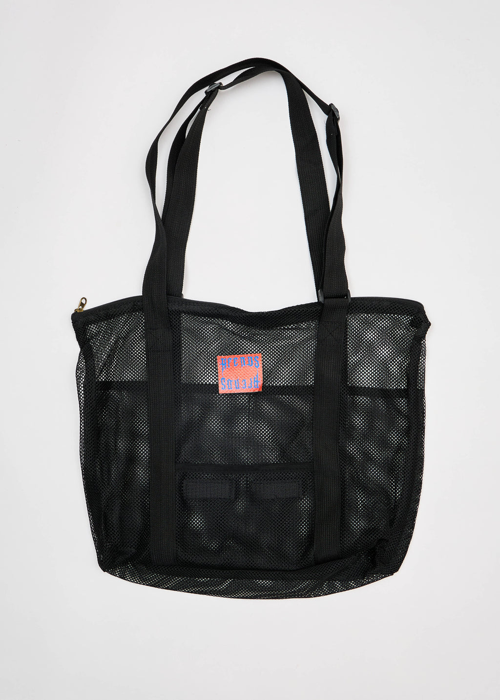 AFENDS Mirror - Mesh Tote Bag - Black