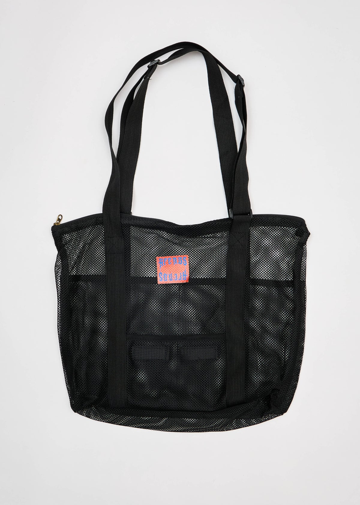 AFENDS Mirror - Mesh Tote Bag - Black