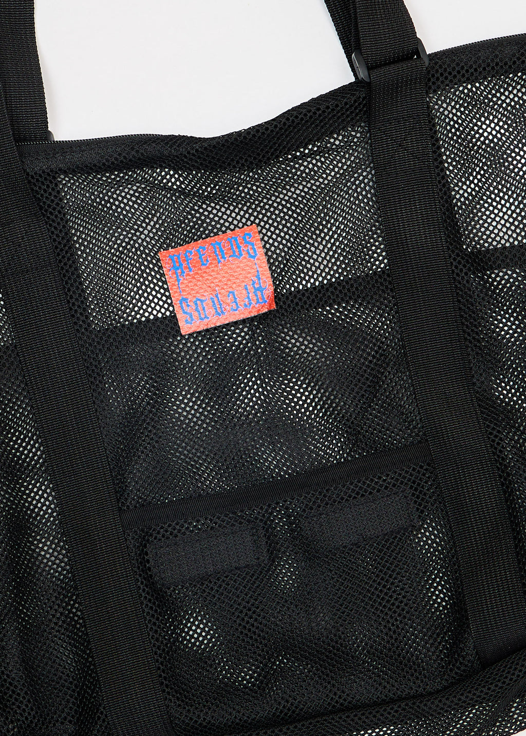 AFENDS Mirror - Mesh Tote Bag - Black