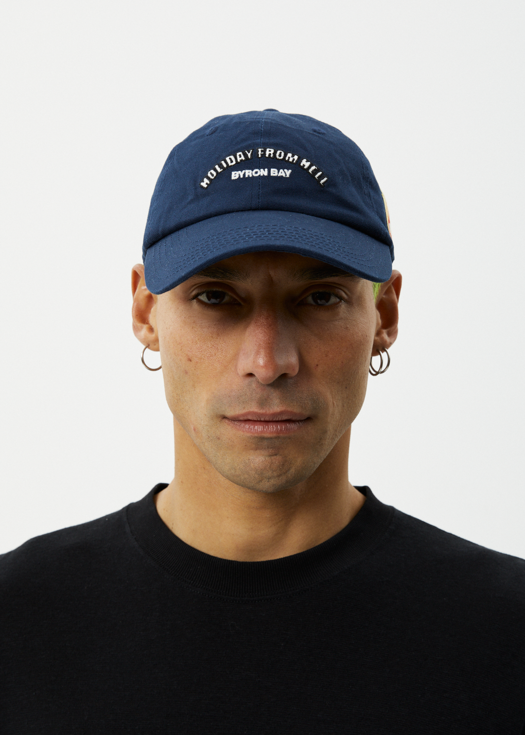 AFENDS Mens Holiday - Six Panel Cap - Navy 