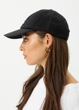 Afends Womens Daylight - Recycled Panelled Cap - Stone Black - Afends womens daylight   recycled panelled cap   stone black 
