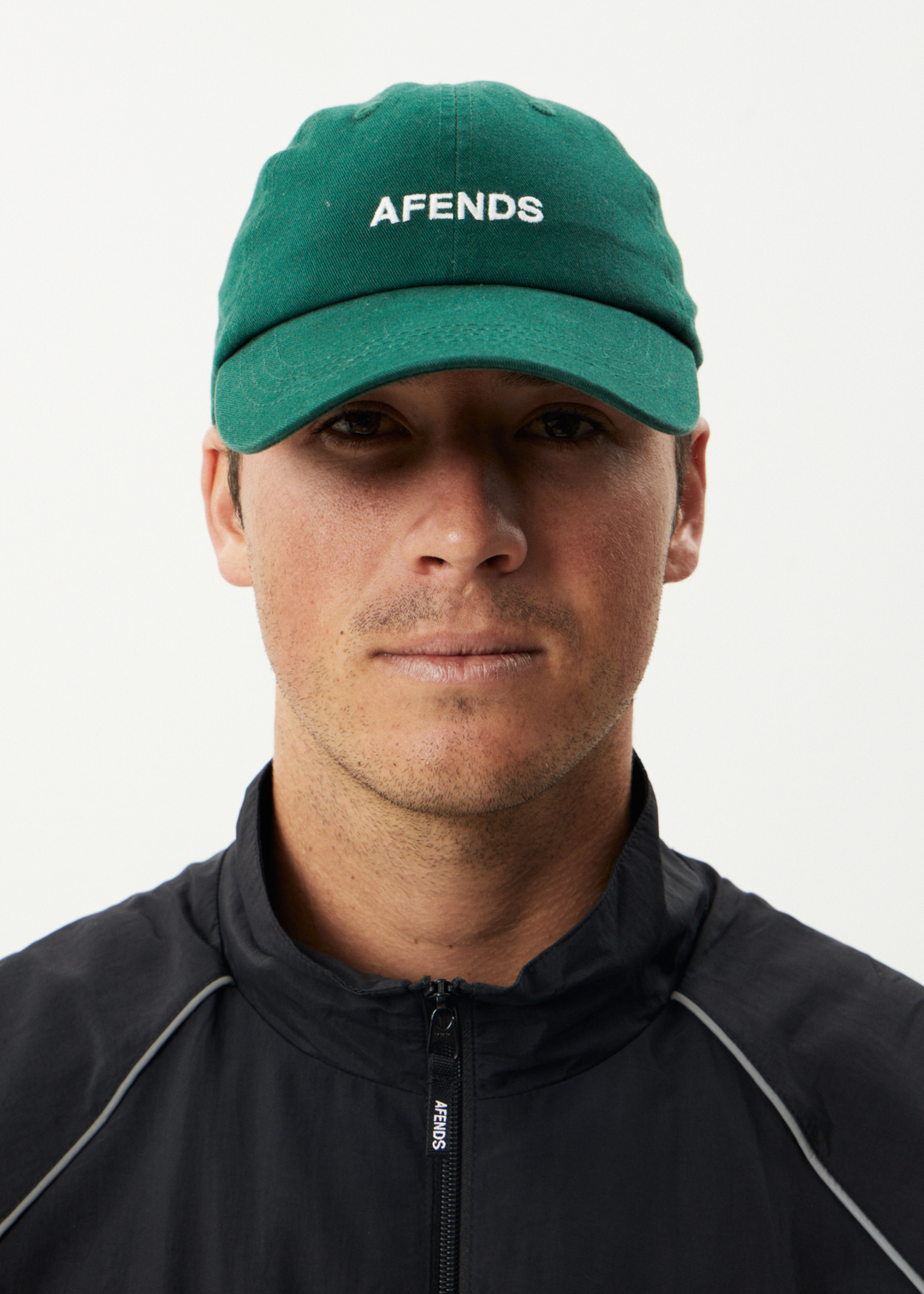 AFENDS Womens Daylight - Panelled Cap - Hunter Green