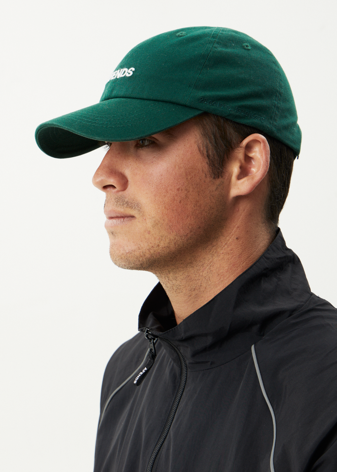 AFENDS Womens Daylight - Panelled Cap - Hunter Green