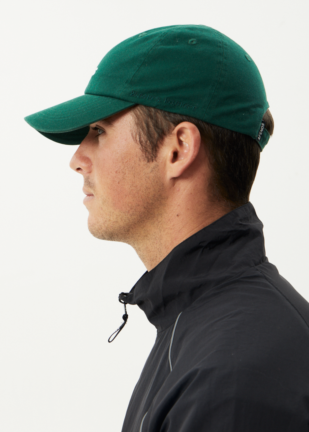 AFENDS Womens Daylight - Panelled Cap - Hunter Green