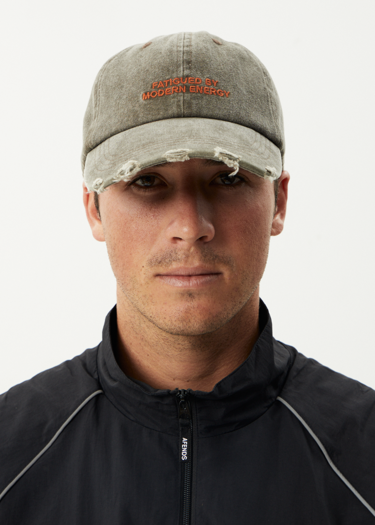 AFENDS Womens Fatigued - Panelled Cap - Coffee