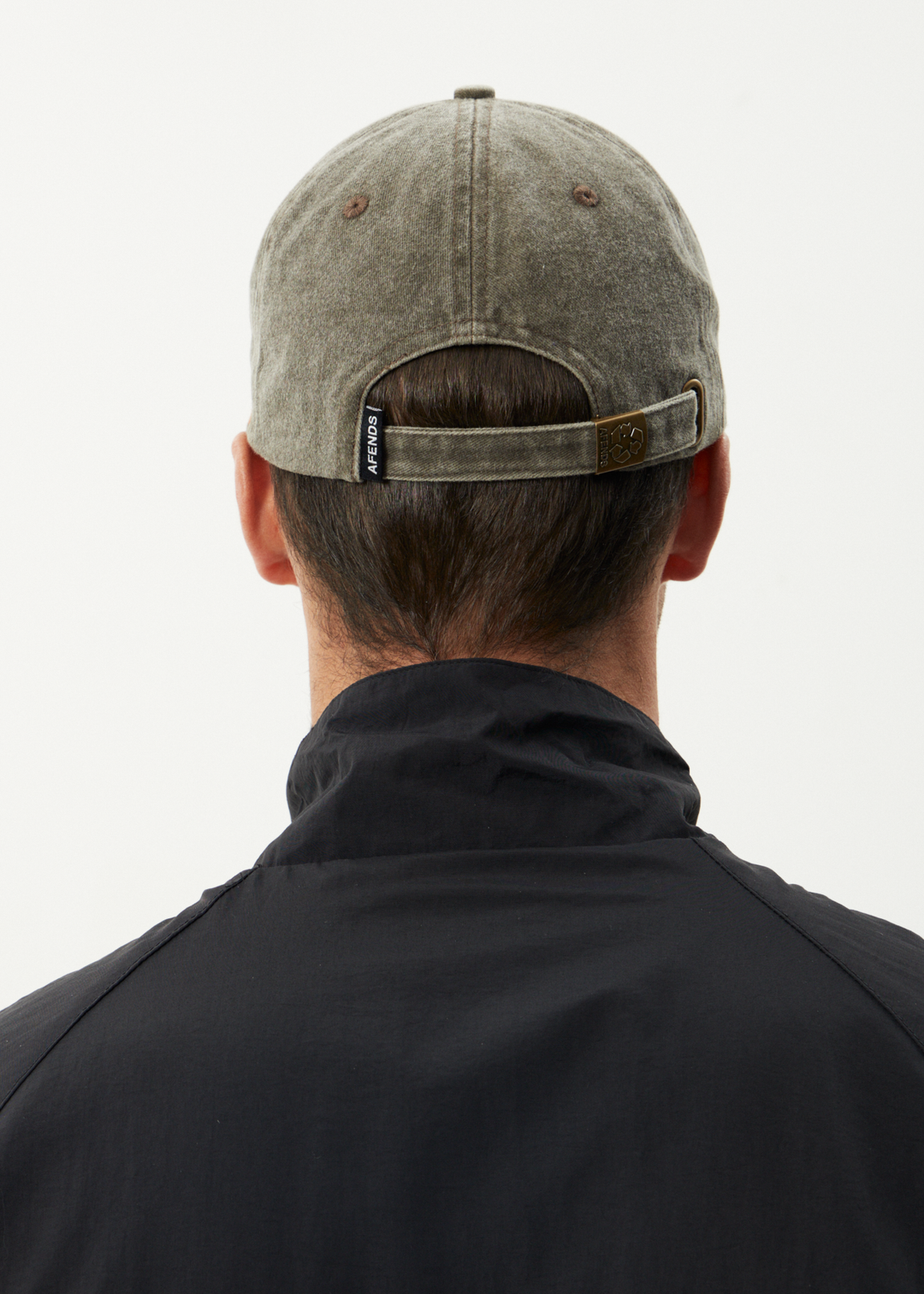 AFENDS Womens Fatigued - Panelled Cap - Coffee