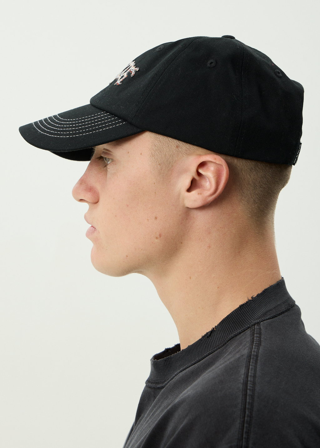 AFENDS Mens Kharma - Six Panel Cap - Black