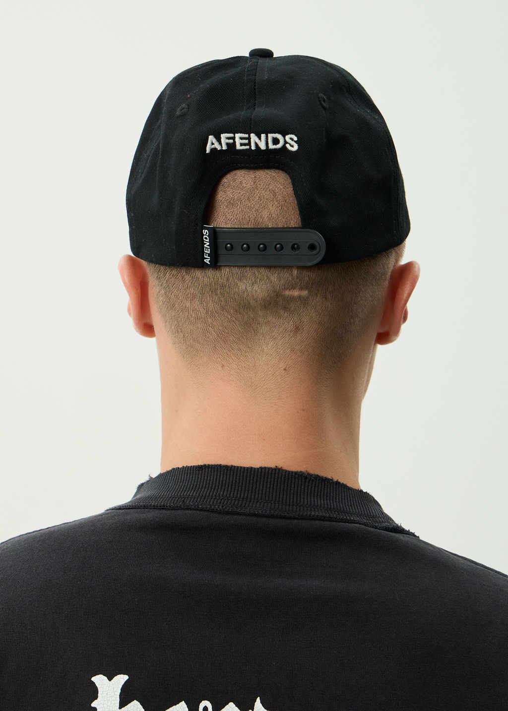 AFENDS Mens Kharma - Six Panel Cap - Black