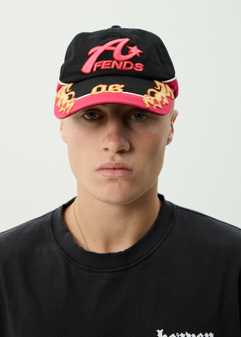 AFENDS Womens Derby - Recycled Panelled Cap - Black