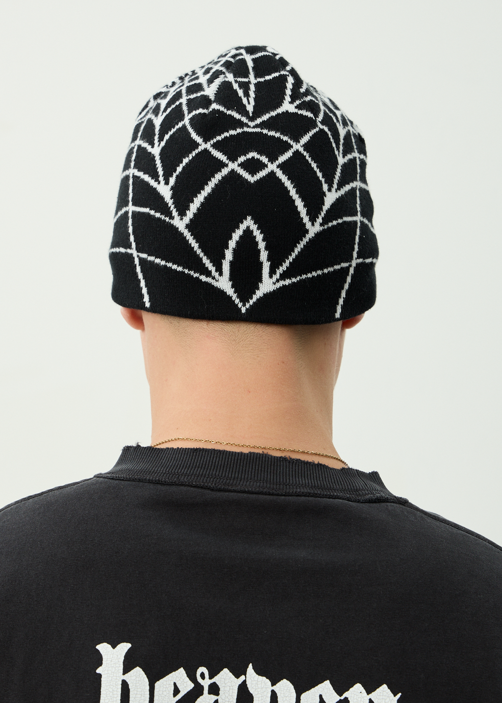 AFENDS Mens Supply - Recycled Beanie - Black