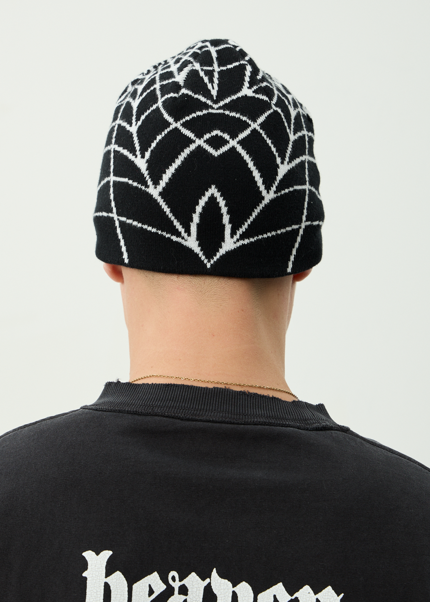 AFENDS Mens Supply - Recycled Beanie - Black
