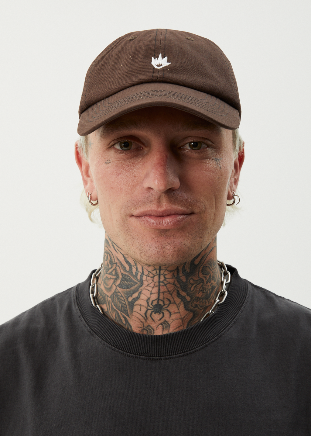 AFENDS Mens Core - Six Panel Cap - Coffee