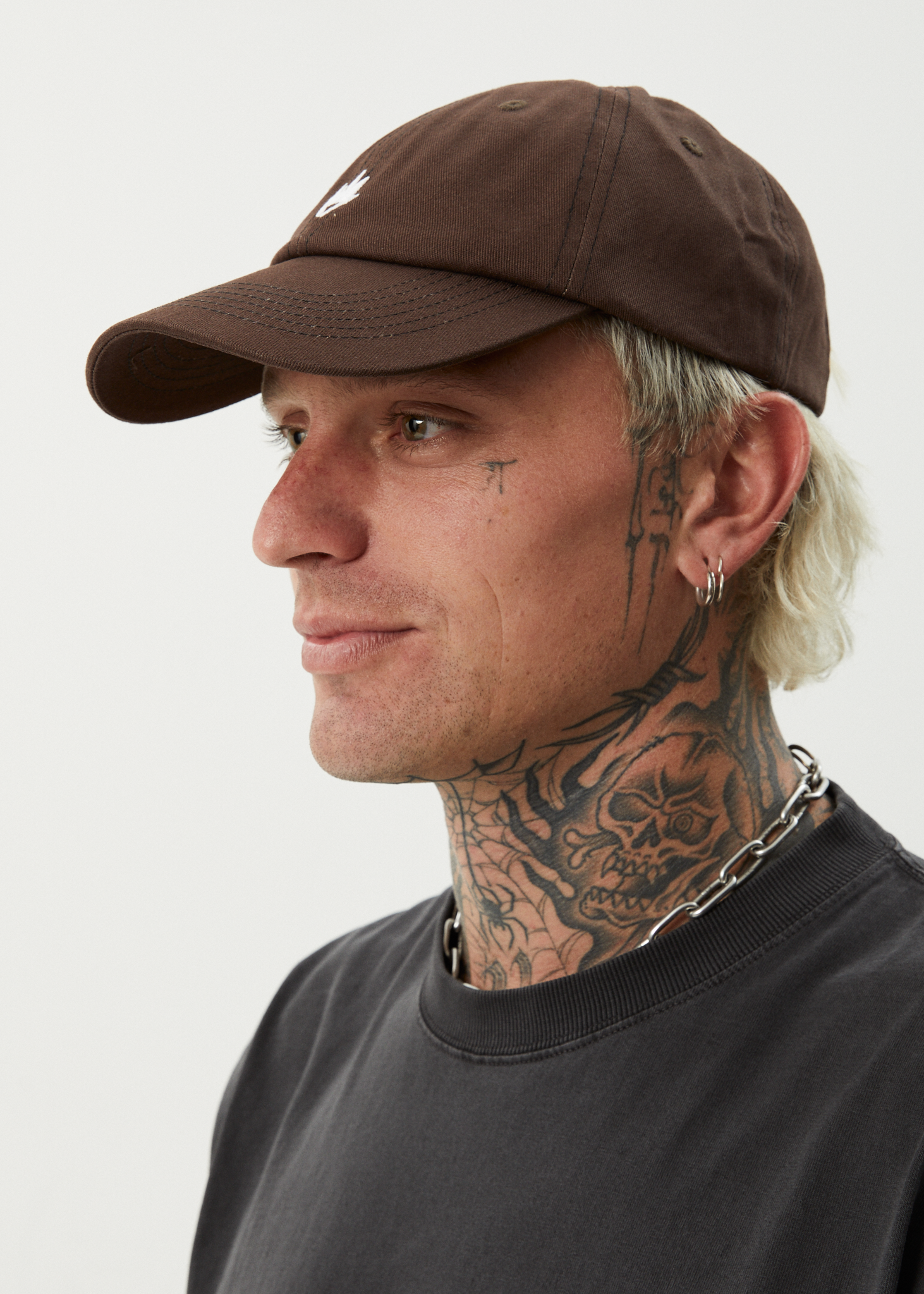 AFENDS Mens Core - Six Panel Cap - Coffee