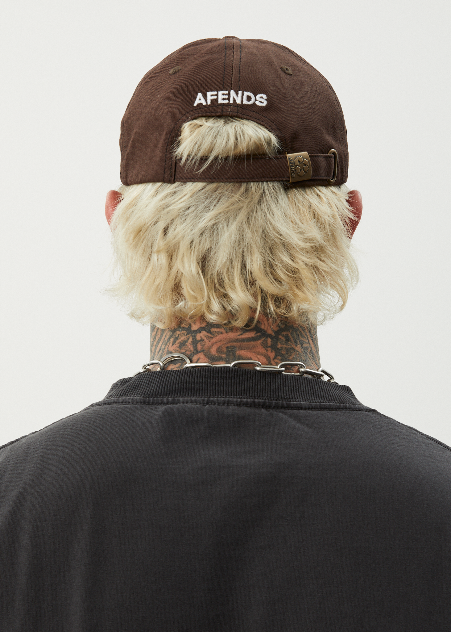 AFENDS Mens Core - Six Panel Cap - Coffee