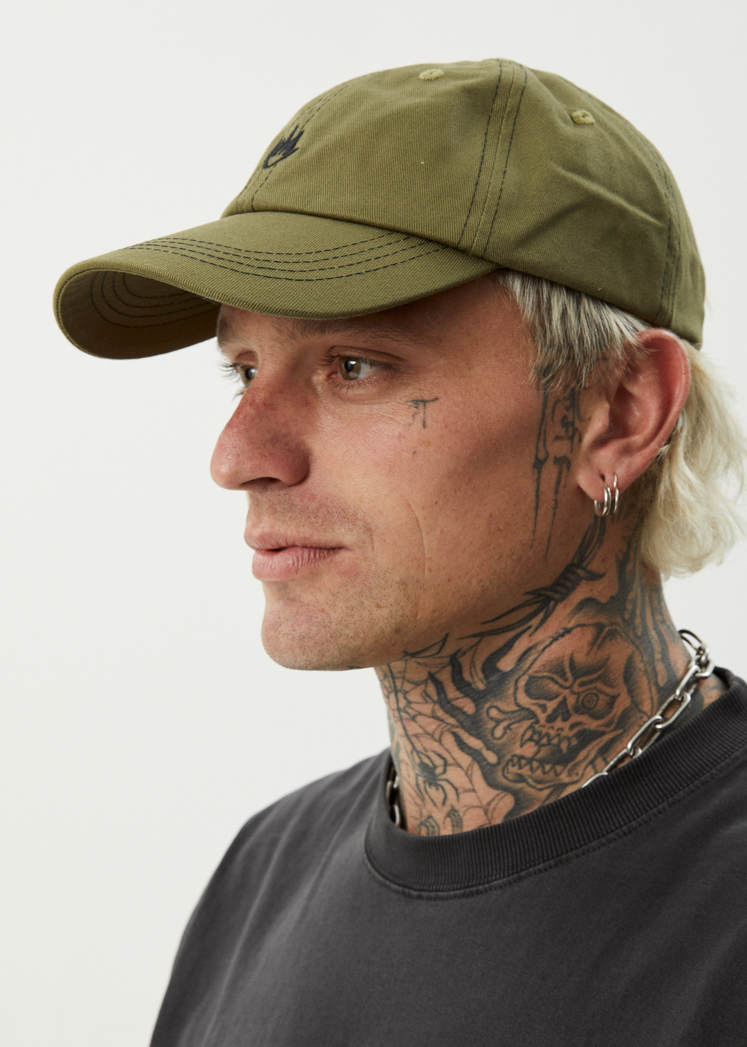 AFENDS Mens Core - Six Panel Cap - Military