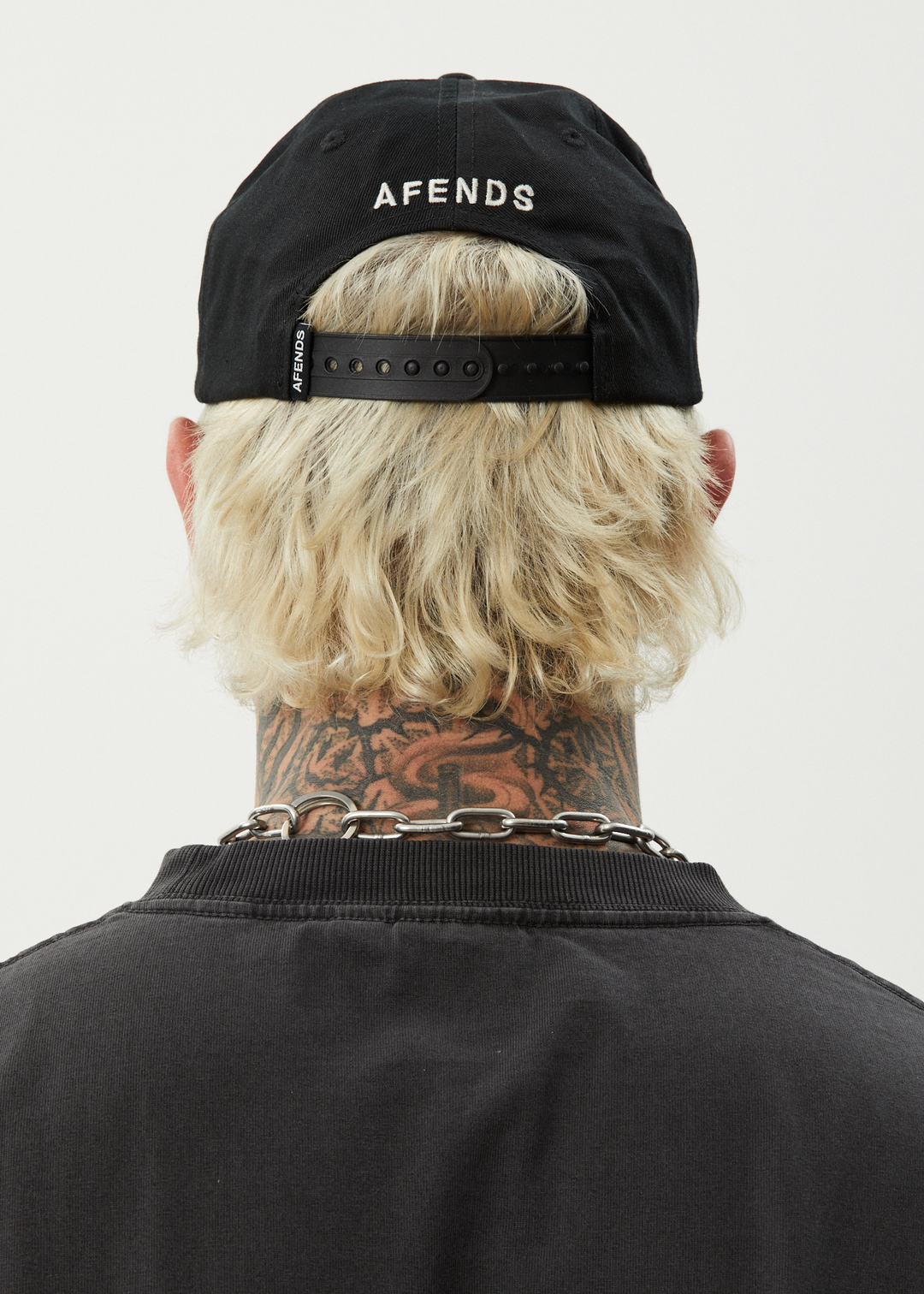 AFENDS Mens Antic - Five Panel Cap - Black