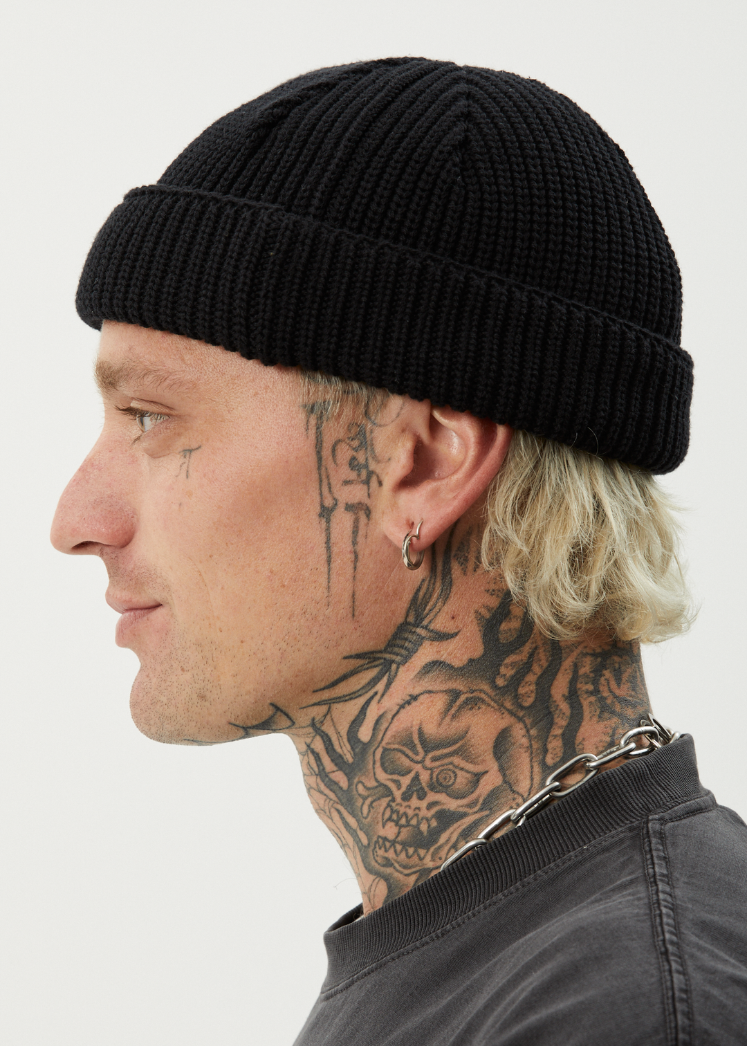 AFENDS Mens Thc - Wharfie Beanie - Black