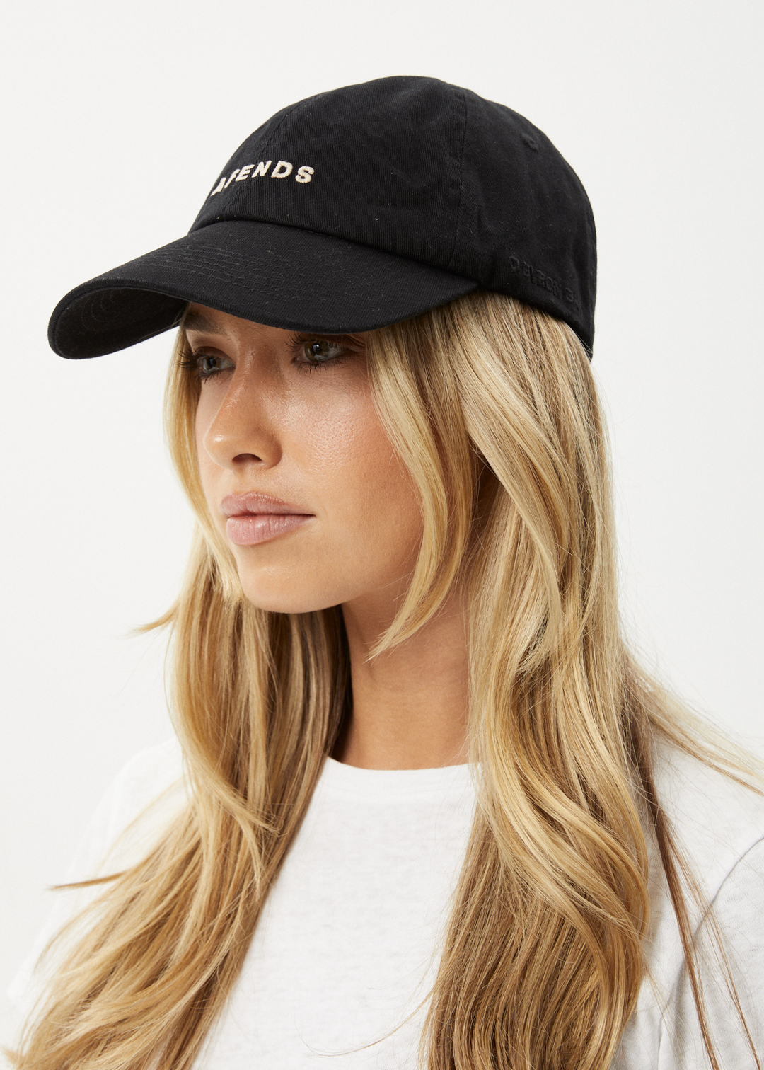 AFENDS Womens Daylight - Panelled Cap - Stone Black